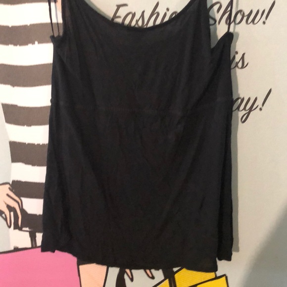 Mossimo XL black Henley tanktop - Picture 2 of 2